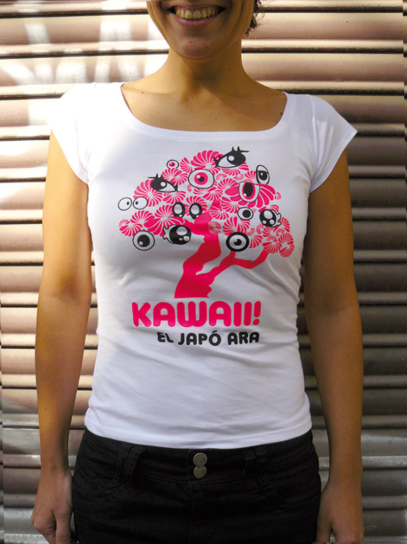 Merchandising camiseta kawaii