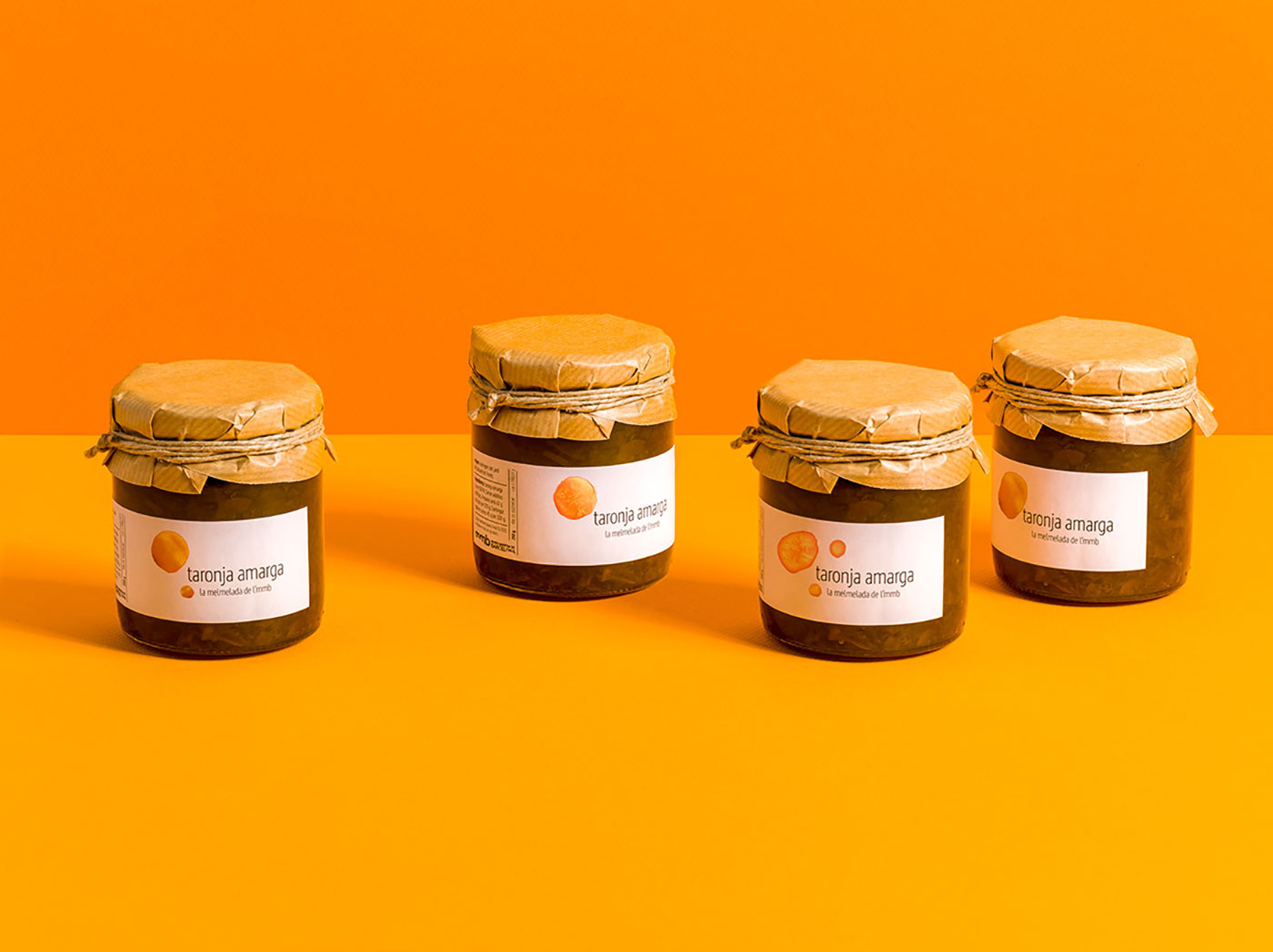 Organic packaging for homemade jam