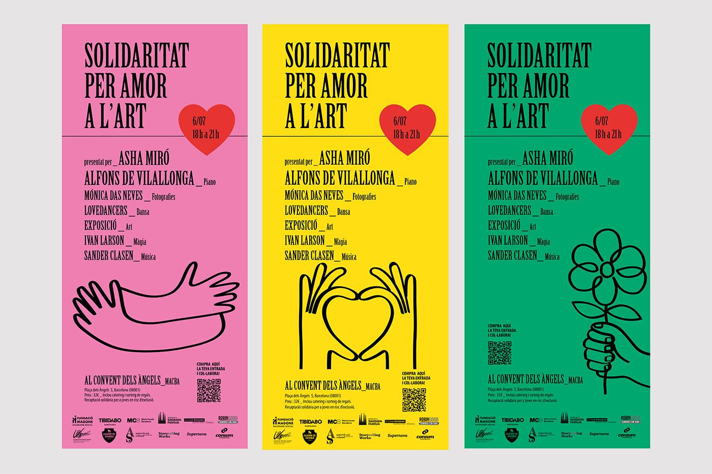 Campaña "Solidaritat Amor a l'Art"
