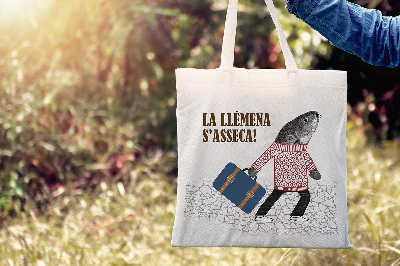 La Llémena s'asseca - Marchandising Bag