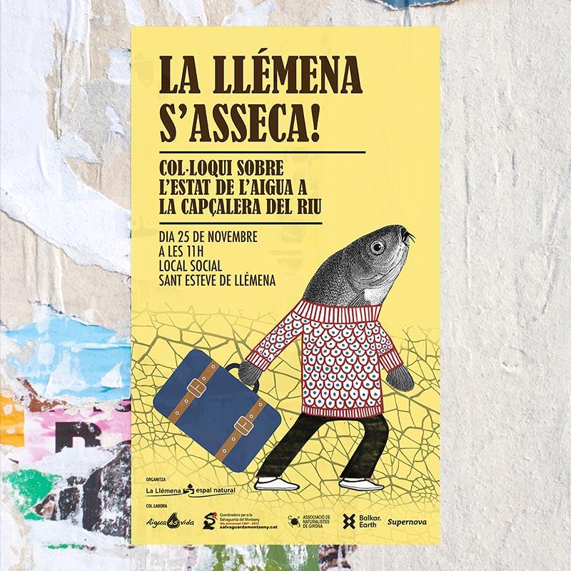 La Llémena s'asseca - Poster