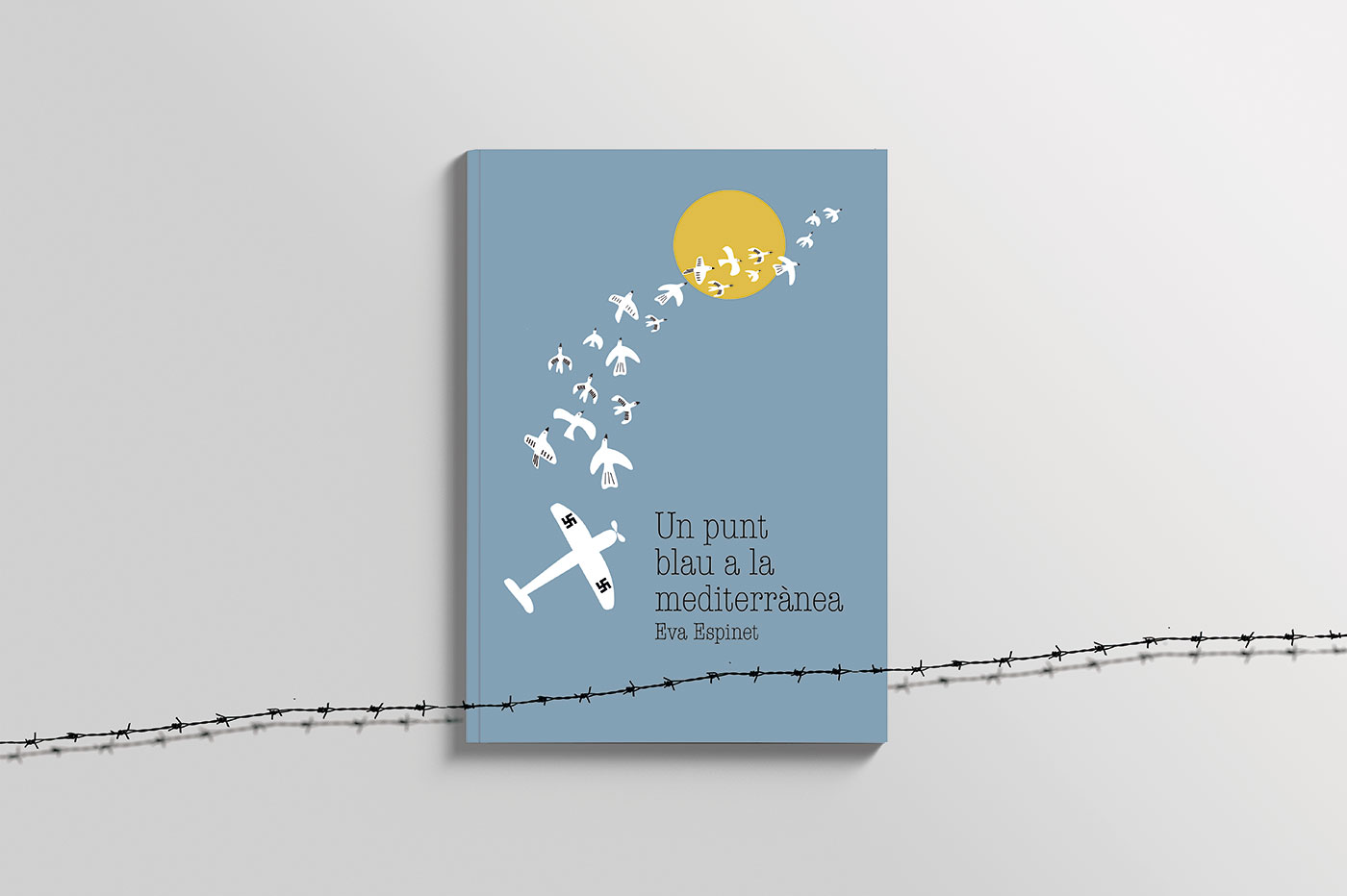 Un punt Blau a la Mediterrànea - Book cover Eva Espinet